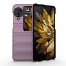 Per OPPO Find N3 Flip Magic Shield Fold Custodia antiurto per PC (viola)