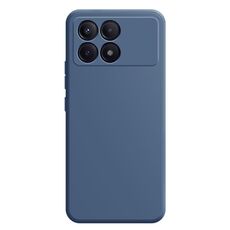 Per Xiaomi Redmi K70E Custodia per telefono in silicone liquido imitazione (grigio)