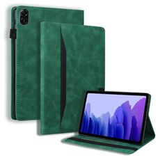 Custodia per tablet in pelle antiurto per Honor Pad X9/X8 Pro (verde)