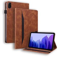 Custodia per tablet in pelle antiurto per Honor Pad X9/X8 Pro (marrone)