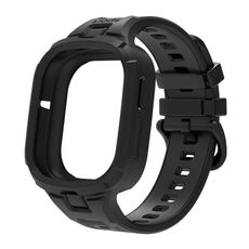 Per Honor Watch 4 Cinturino in TPU integrato in tinta unita (nero)