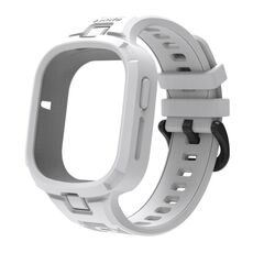 Per Honor Watch 4 Cinturino in TPU integrato in tinta unita (bianco)