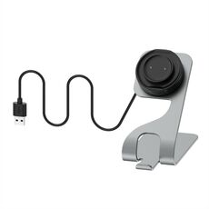 Per Amazfit Active Edge A2212 Supporto per caricabatterie portatile magnetico in lega di alluminio (grigio)