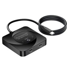 C-HD019 Lo switch bidirezionale USB-C/Type-C con funzionalità complete supporta display HD 8K
