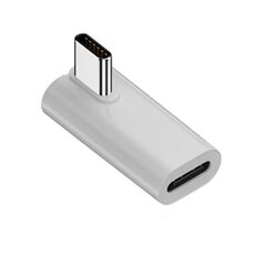 Adattatore di trasmissione USB 3.1 da tipo C a tipo C 40 Gbps 8K, carica 140 W 5 A, specifica: piega centrale da tipo C maschio a femmina