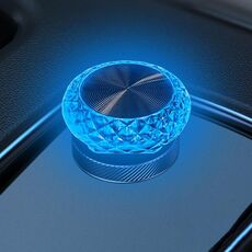 Tipo di fungo USB Luce ambientale per auto Luce notturna a LED Lampada decorativa per interni domestici (luce blu ghiaccio)