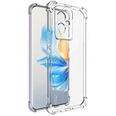 Per Honor 100 5G imak custodia per telefono in TPU antiurto con airbag (trasparente)