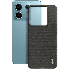 Per Xiaomi Redmi Note 13 Pro 5G serie imak Ruiyi Texture in tessuto PU + custodia per telefono PC (nera)