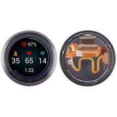 Per Garmin Venu 2 Schermo LCD originale con digitalizzatore assemblaggio completo (nero)
