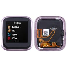 Per schermo LCD originale Garmin Venu SQ con digitalizzatore assemblaggio completo (viola)