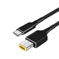 Cavo di ricarica da tipo C a quadrato per Lenovo PD 100 W / 135 W, lunghezza: 1,8 m, specifica: 100 W