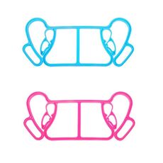 2 pz/pacco Trapunta Clip Grande Antivento Anti-skid Plastica Per La Casa Piumino Copriletto Stendino Forniture Per La Casa (Colore Casuale consegna)