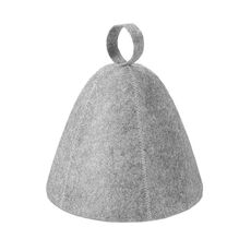 Cappello da bagno in feltro per sauna, sorgente termale, cuffia assorbente per asciugare i capelli (grigio)