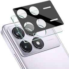 Per Xiaomi Redmi K70 5G/K70 Pro 5G/K70E 5G imak Pellicola per lenti in vetro integrata ad alta definizione Versione nera