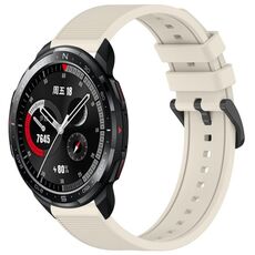 Per Honor Watch GS Pro 22 mm cinturino in silicone strutturato in tinta unita (Starlight)