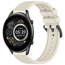 Per Xiaomi Haylou RT2 LS10 cinturino in silicone strutturato in tinta unita da 22 mm (Starlight)