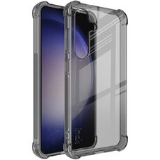 Custodia per telefono in TPU antiurto imak per Samsung Galaxy S24+ 5G (nero trasparente)