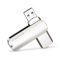 Unità flash Twister USB 3.0 serie Teclast Leishen Plus, memoria: 128 GB (argento)