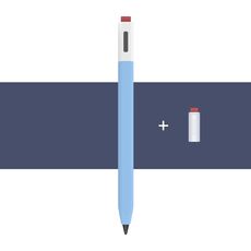 Per Xiaomi Inspiration Stylus 1st LOVE MEI Custodia protettiva in silicone stile retrò (blu)