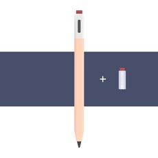 Per Xiaomi Inspiration Stylus 1st LOVE MEI Custodia protettiva in silicone stile retrò (rosa)