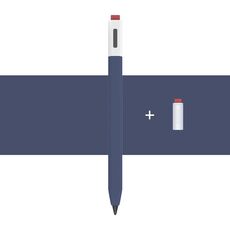 Per Xiaomi Inspiration Stylus 1st LOVE MEI Custodia protettiva in silicone stile retrò (blu scuro)