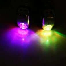 Lampada decorativa a spruzzo per tergicristallo per auto, luci a spruzzo per cofano a LED (colorate)