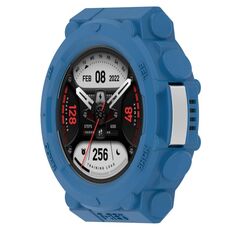 Per Amazfit T-Tex 2 Custodia protettiva antiurto in TPU (blu)