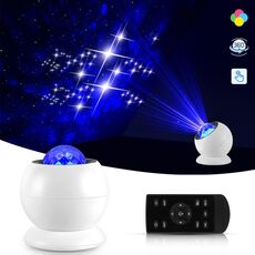 S600 Strumento di proiezione Modello d'acqua Rotazione dell'onda Luce notturna a LED (colorata)