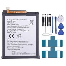 Per Tecno Phantom 9 / Camon 12 Pro Batteria di ricambio BL-34DT 3500mAh