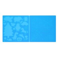 Tappetino per modello di pittura fai-da-te in silicone con penna per stampa 3D, specifica: blu grande
