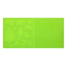 Tappetino per modello di pittura fai-da-te in silicone con penna per stampa 3D, specifica: verde grande