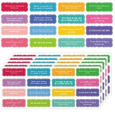 15 fogli/set 240 pezzi adesivi motivazionali inglesi a colori ad acqua diario tazza d'acqua regalo adesivi fai da te (G007)