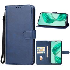 Custodia per telefono in pelle Honor X8b (blu)
