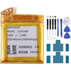 Per ASUS Zenwatch 3 WI503Q Batteria di ricambio C11N1609 340mAh