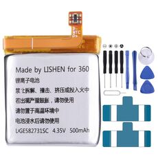 Per la sostituzione della batteria 360 X1 W702 DGE582731SC 500mAh