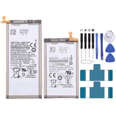 Per Samsung Galaxy Z Fold3 5G SM-F926 2 pezzi Sostituzione batteria EB-BF926ABY 2120mAh/EB-BF927ABY 2280mAh