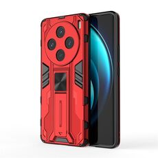 Custodia per telefono TPU ibrida per PC Supersonic Armor per vivo S18 5G (rossa)