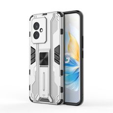 Custodia per telefono TPU ibrida per PC Honor 100 Supersonic Armor (argento)