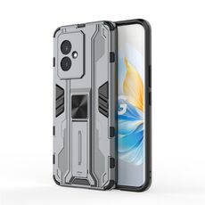Custodia per telefono TPU ibrida per PC Honor 100 Supersonic Armor (grigia)