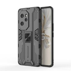 Custodia per telefono TPU ibrida per PC Supersonic Armor per Honor 100 Pro (nera)