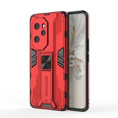 Custodia per telefono TPU ibrida per PC Supersonic Armor per Honor 100 Pro (rossa)
