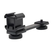 Accessori per staffa per luce flash con base per scarpa riscaldante in alluminio multifunzionale (staffa per 3 stivali caldi)