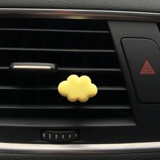 Clip decorativa per presa d'aria per auto in resina Cartoon Cloud (consegna colore casuale)