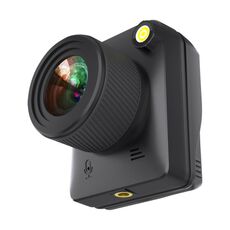 Telecamera time-lapse 4K Microlight Full Color Visione notturna Registrazione di sicurezza Telecamera time-lapse da cantiere (Nero)
