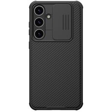 Per Samsung Galaxy S24+ 5G NILLKIN Black Mirror Pro Series Camshield Custodia per PC (Nero)
