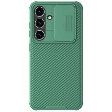 Per Samsung Galaxy S24 5G NILLKIN Black Mirror Pro Series Camshield Custodia per PC (verde)