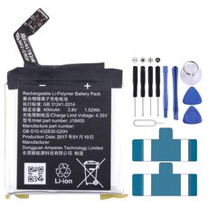 Per la sostituzione della batteria dell'orologio intelligente Sony J18405 GB-S10-432830-010H 400mAh