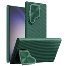 Custodia per PC NILLKIN CamShield Prop per Samsung Galaxy S24 Ultra 5G (verde)