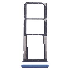 Per Xiaomi Poco M4 Pro Vassoio scheda SIM + Vassoio scheda SIM + Vassoio scheda micro SD (Blu scuro)