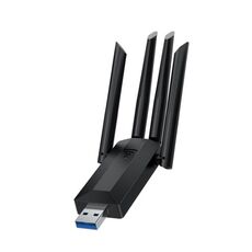 A07 Adattatore di rete per computer wireless ad alta velocità USB 3.0 dual-band a 4 antenne senza driver
